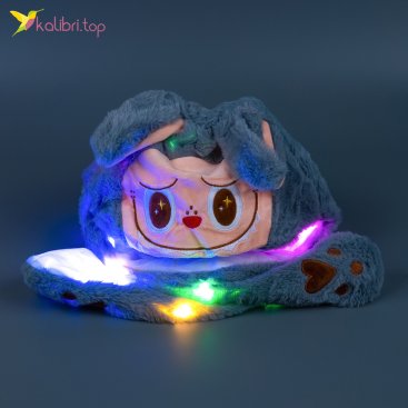 Світиться шапка Чудик сірий - Купити