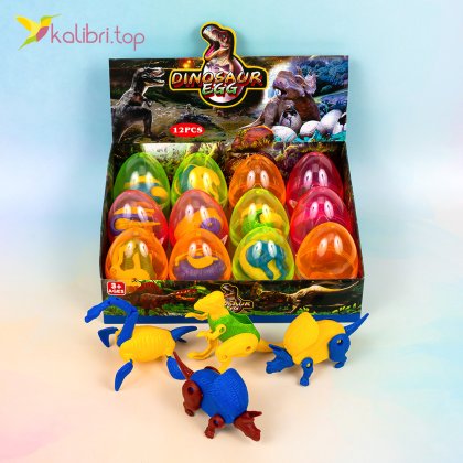 Игрушка фигурка в яйце Динозавры 11 см - Купить