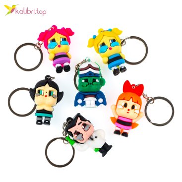 Брелки детские резиновые CRYBABY 10 см - Купить