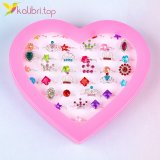 Детские колечки Коронки 36 штук оптом фото 02