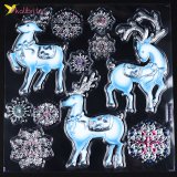 Новорічні наклейки на вікна Різдво 20х20 см оптом фото 02 Новорічні наклейки на вікна Різдво 20х20 см оптом фото 02