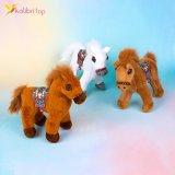 М'які іграшки Конячки з сідлом 20 см оптом фото 01