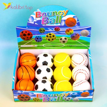Мяч попрыгунчик Gravity ball микс 6,5 см - Купить