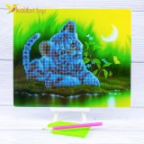 Алмазна мозаїка Тигреня 21*25 см оптом фото 01 Алмазна мозаїка Тигреня 21*25 см оптом фото 01