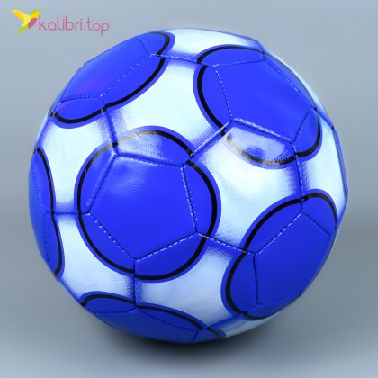 Мяч футбольный синий Спорт Ø 34 см - Купить