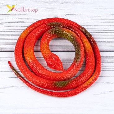 Силіконові змії Гадюки червоні 90 см 1-2065 - Купити