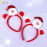 Новорічні обручі Санта 21 см оптом фото 01 Новорічні обручі Санта 21 см оптом фото 01