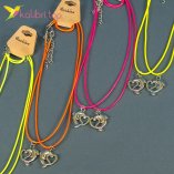Кулони 2-ва в одному Дельфіни з Сердечком оптом фото 02