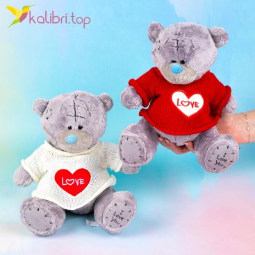 Мягкие игрушки Мишки в свитерах 20 см - Купить