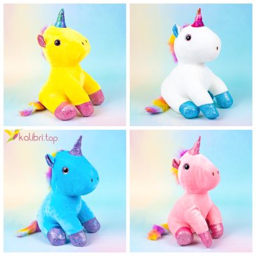 М'які іграшки Єдинороги 30 см - Купити