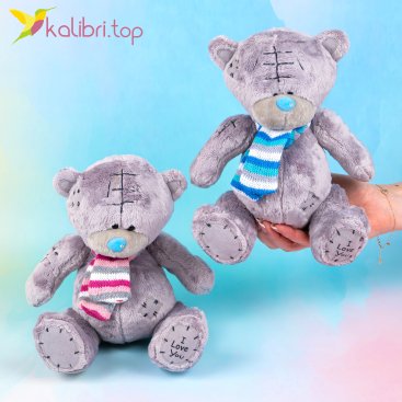 Мягкие игрушки Мишки в шарфиках 20 см - Купить