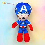 Мягкая игрушка малыш Капитан Америка 30 см оптом фото 01