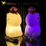 Силіконовий дитячий нічник Єдиноріг оптом фото 01