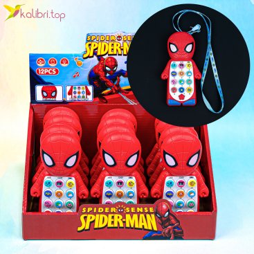 Музыкальный развивающий телефон Паук 15 см - Купить