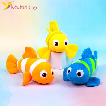 Мягкие игрушки Рыбки 29 см - Купить
