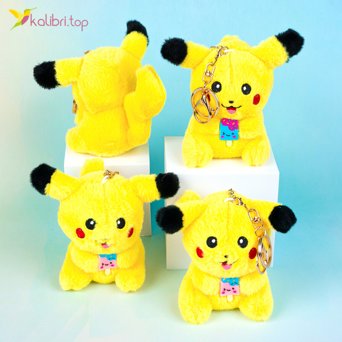 М'яка іграшка-брелок Блискавка з морозивом 13 см оптом фото 01 М'яка іграшка-брелок Блискавка з морозивом 13 см оптом фото 01