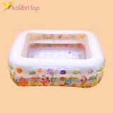 Дитячий надувний басейн Рибка 90х90х30 см оптом фото 01