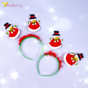 Новорічний обруч чарівний настрій 26 см - Купити