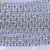 Новогодний декор бусы серебряные 2,75 метра, 12 штук оптом фото 02 Новогодний декор бусы серебряные 2,75 метра, 12 штук оптом фото 02