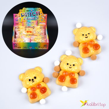 Игрушка антистресс Мишка 7,5 см - Купить