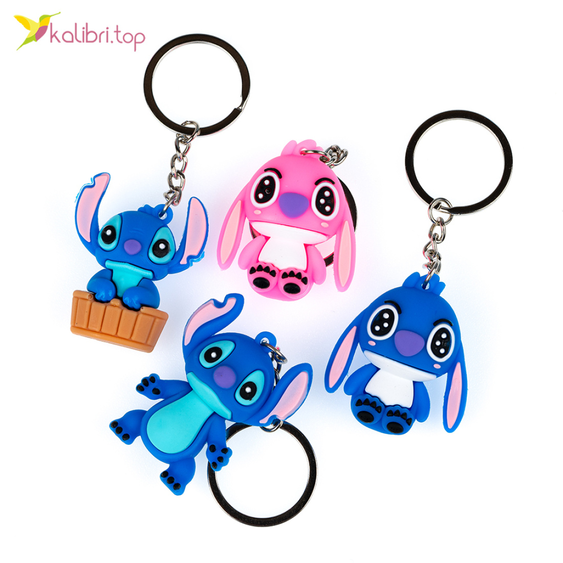 Брелки резиновые Ушастики 10 см оптом фото 01