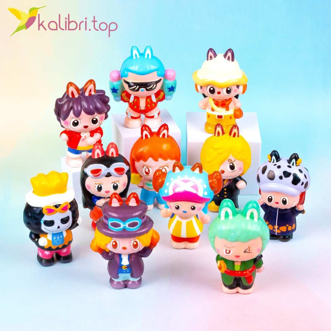 Сквиши Чудики 12 см оптом фото 01