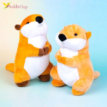 Мягкая игрушка Выдра 20 см - Купить