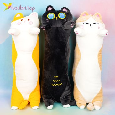 Мягкие игрушки обнимашки Коты 50 см - Купить
