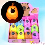 Светящийся ёжик Капибара 8 см оптом фото 01