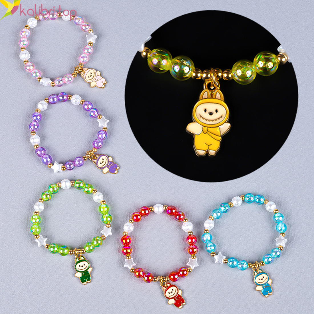 Дитячі браслети на руку Чудики 12 штук оптом фото 01 Дитячі браслети на руку Чудики 12 штук оптом фото 01