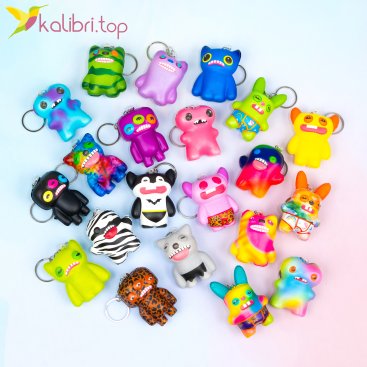 Сквиши-брелки Фуглеры 6 см, 10 г - Купить