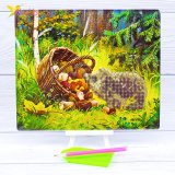 Алмазна мозаїка Їжачок 21*25 см оптом фото 01 Алмазна мозаїка Їжачок 21*25 см оптом фото 01