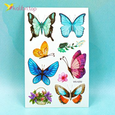 Дитячі татуювання Метелики WS-A252 - Купити