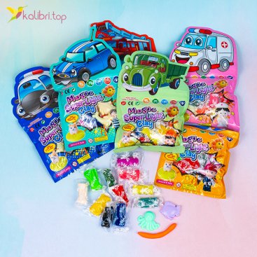 Пластилин с фигурками Детство 12 цветов, 143 г - Купить