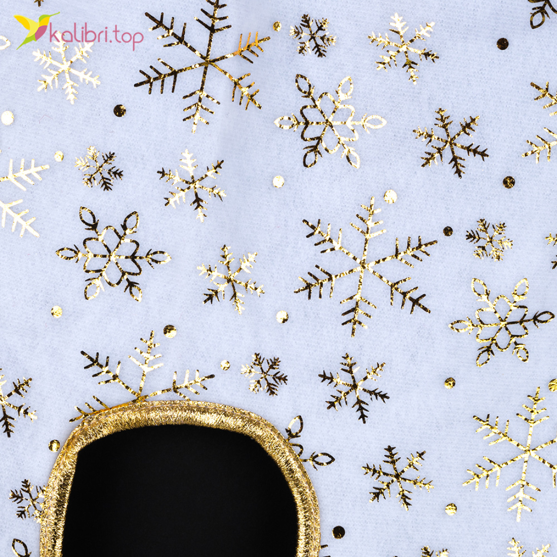 Спідниця для новорічної ялинки Візерунок 70 см оптом фото 02 Спідниця для новорічної ялинки Візерунок 70 см оптом фото 02