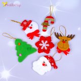 Новорічні прикраси підвіска Морозний ранок 10 см оптом фото 01 Новорічні прикраси підвіска Морозний ранок 10 см оптом фото 01