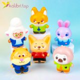 Сквиши Зверополис 11 см оптом фото 01