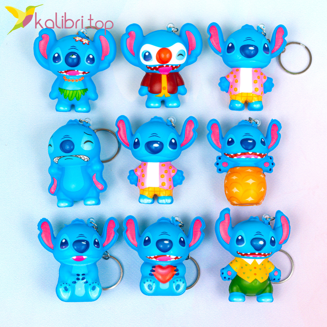 Сквиші-брелоки Вухастики 6 см, 11 г оптом фото 01