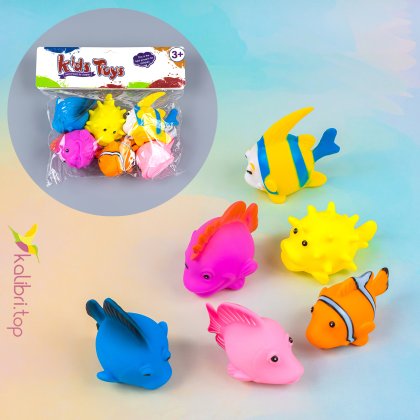 Игрушки для ванной пищащие Коралл 9 см - Купить