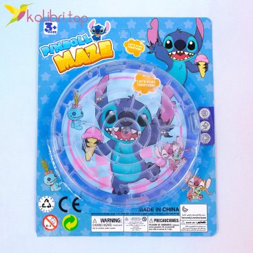 Игра лабиринт на два шарика Ушастик 11 см - Купить