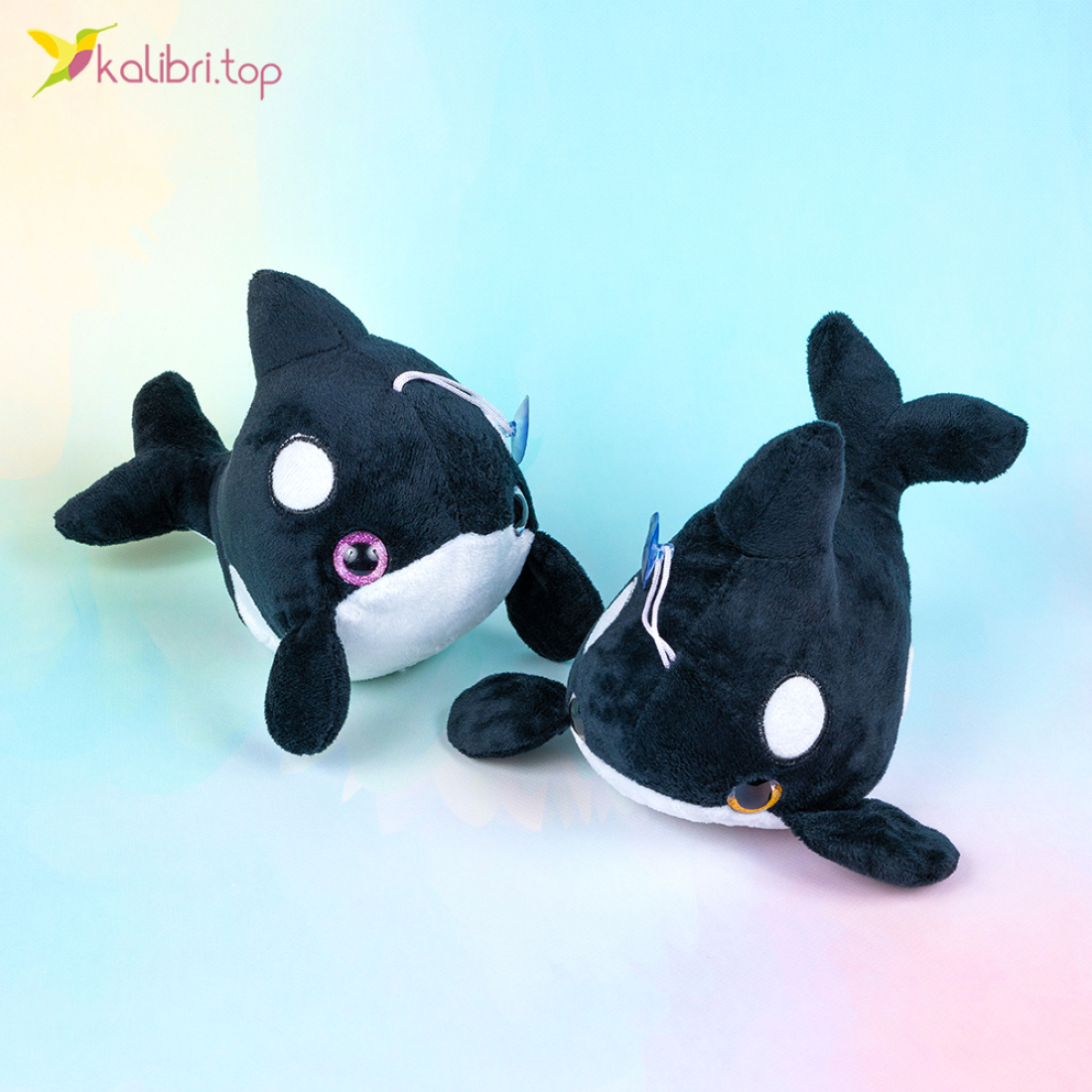 М'які іграшки Косатки 26 см оптом фото 01 М'які іграшки Косатки 26 см оптом фото 01