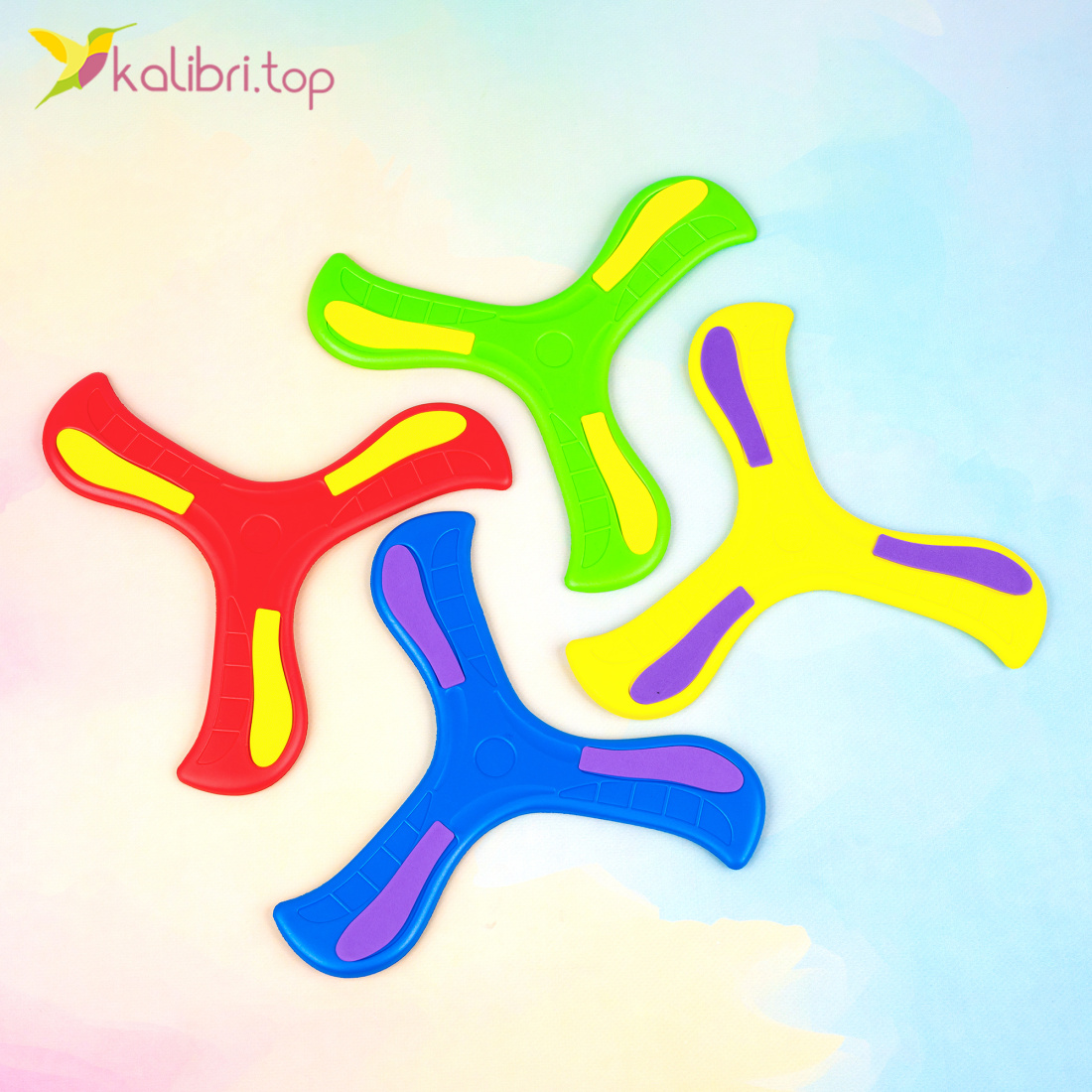 Детский бумеранг Ветер 18 см оптом фото 01 Детский бумеранг Ветер 18 см оптом фото 01