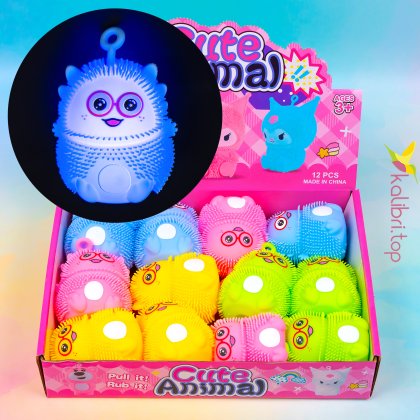Светящиеся ёжики Совы 7,5 см - Купить