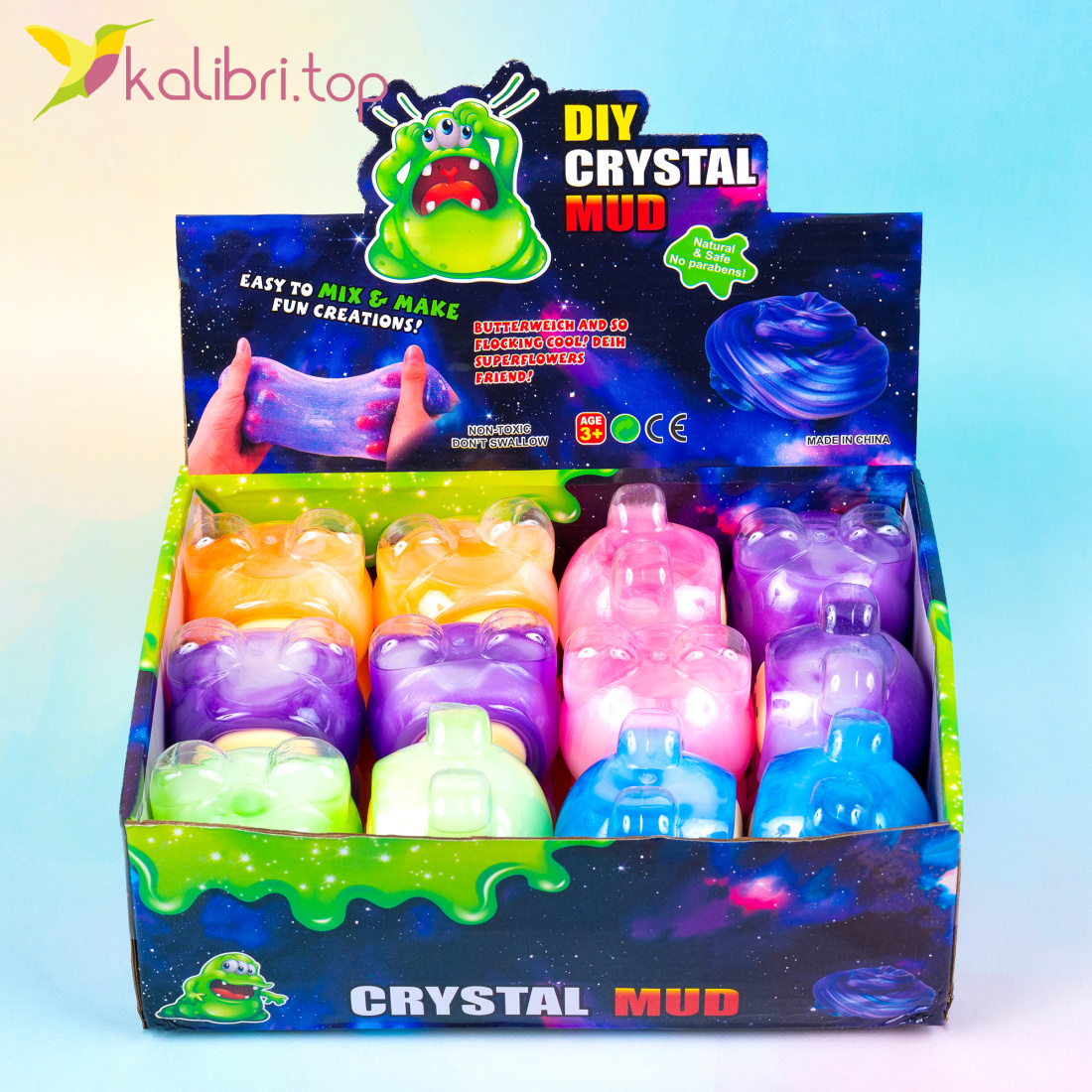 Слайм Капибара большой 10 см, 269 г оптом фото 02