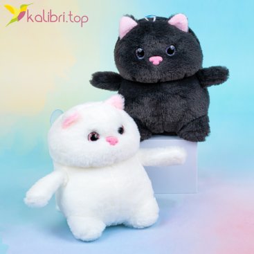 Мягкие игрушки Коты Толстячки 16 см - Купить