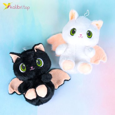 Мягкие игрушки Коты с крыльями 25 см - Купить