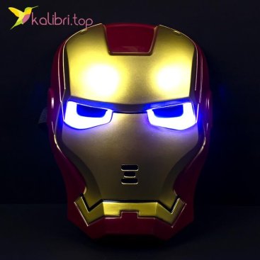 Світиться маска Залізної Людини Iron Man оптом фото 54