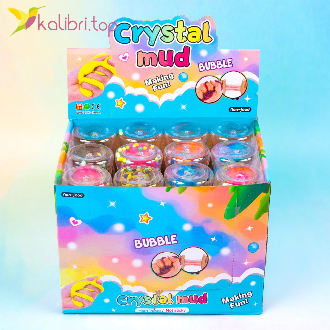 Слаймы Fuggler со сквишем 15 см, 165 г оптом фото 02