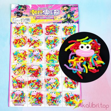 Антистрес Живі Черв'яки з Мордою - Купити