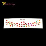 Дитячі татуювання на обличчя Солодощі WS-L010 оптом фото 02 Дитячі татуювання на обличчя Солодощі WS-L010 оптом фото 02